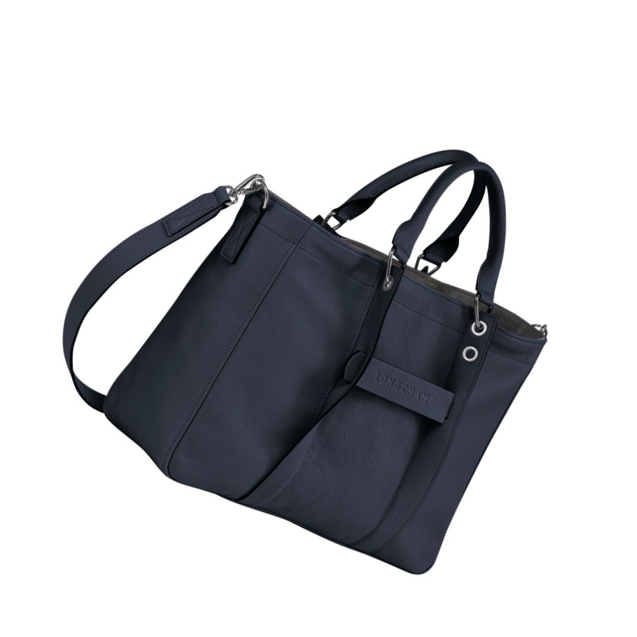 Longchamp 3D M Donna Borse A Mano Blu | VBDU-30845