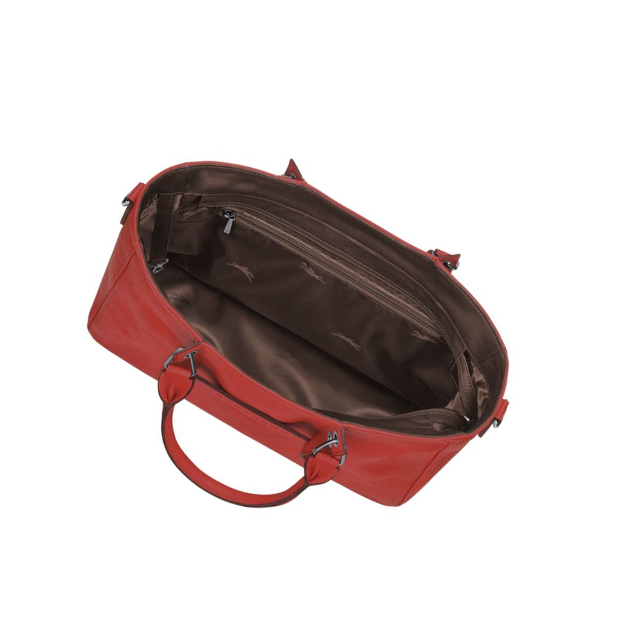 Longchamp 3D M Donna Borse A Mano Rosse | CXKH-03524