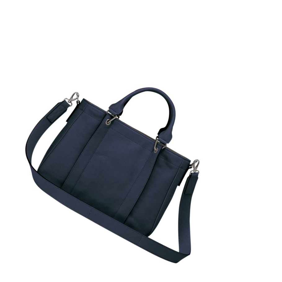 Longchamp 3D S Donna Borse A Mano Blu | VUEJ-32968