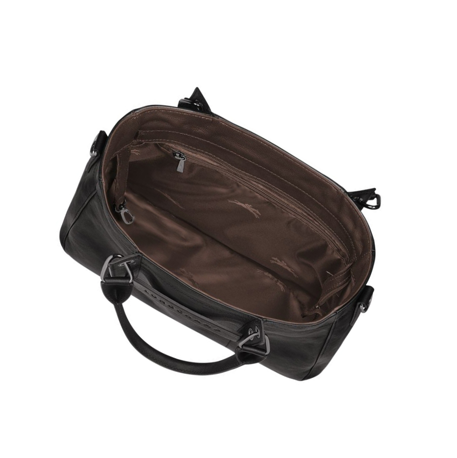 Longchamp 3D S Donna Borse A Mano Nere | LYNA-39241
