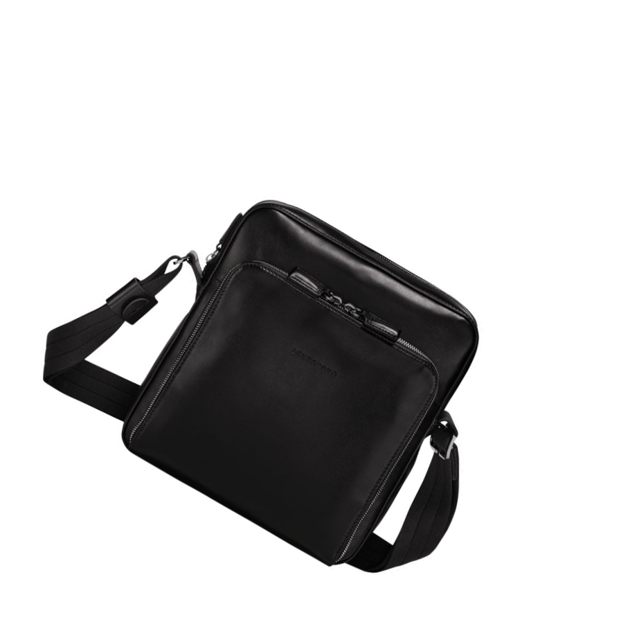 Longchamp Baxi M Uomo Borse Crossbody Nere | UQLE-74638