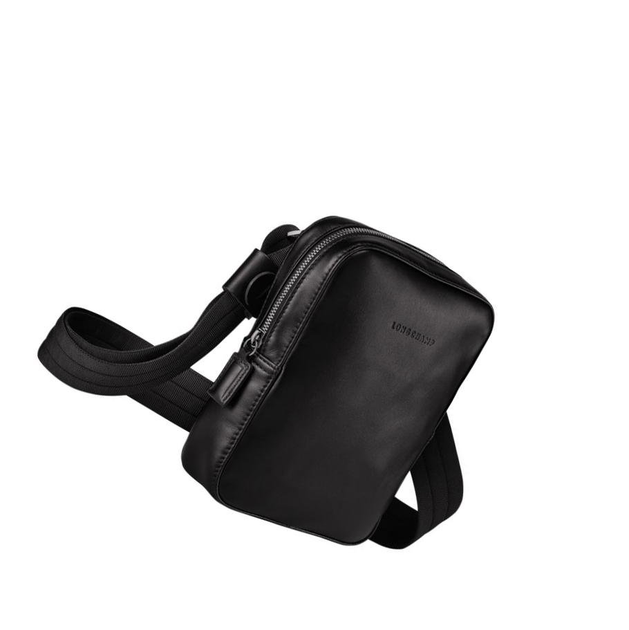 Longchamp Baxi S Uomo Borse Crossbody Nere | DUES-69145