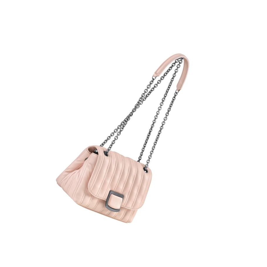 Longchamp Brioche S Donna Borse Crossbody Rosa Chiaro | NCFI-71520