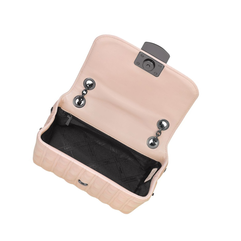 Longchamp Brioche S Donna Borse Crossbody Rosa Chiaro | NCFI-71520