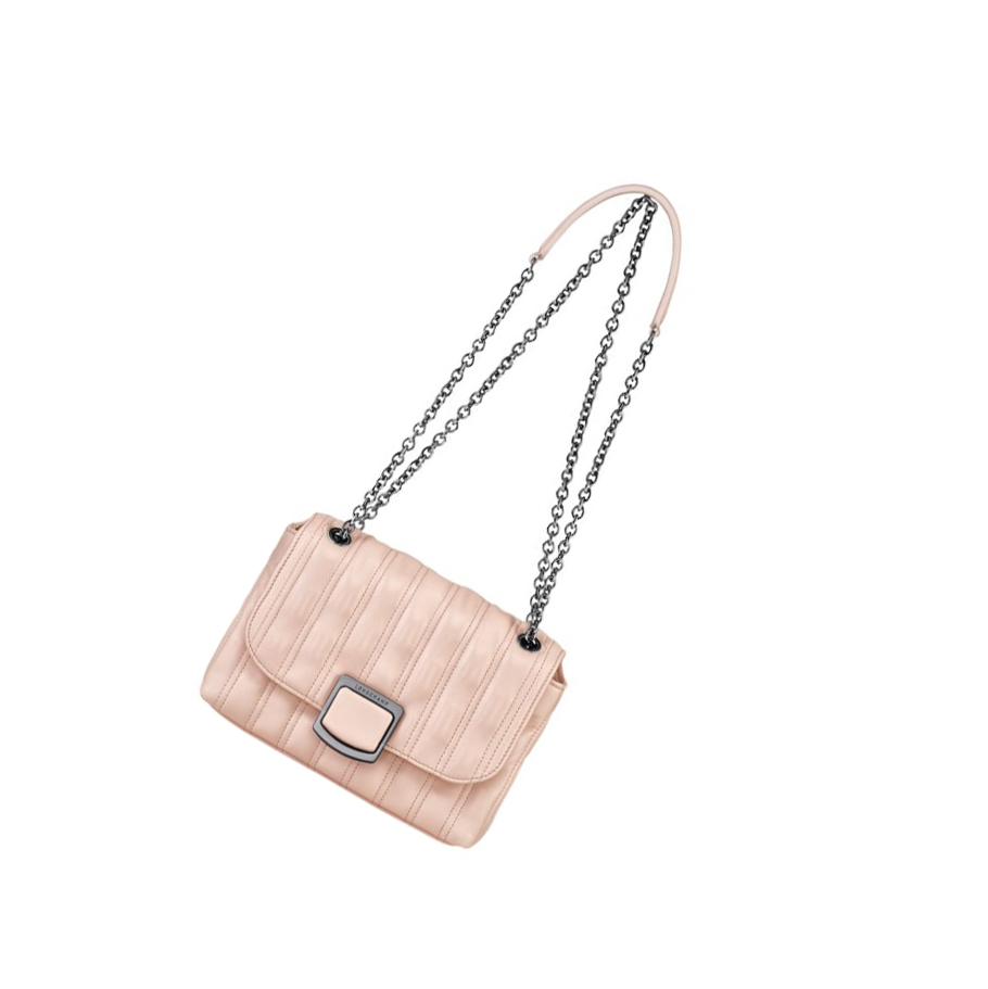 Longchamp Brioche S Donna Borse Crossbody Rosa Chiaro | NCFI-71520