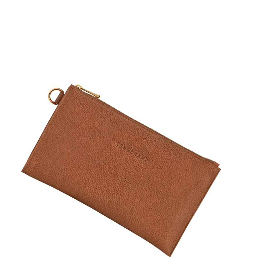 Longchamp Le Foulonné Donna Pochette Marroni | WKGL-86513
