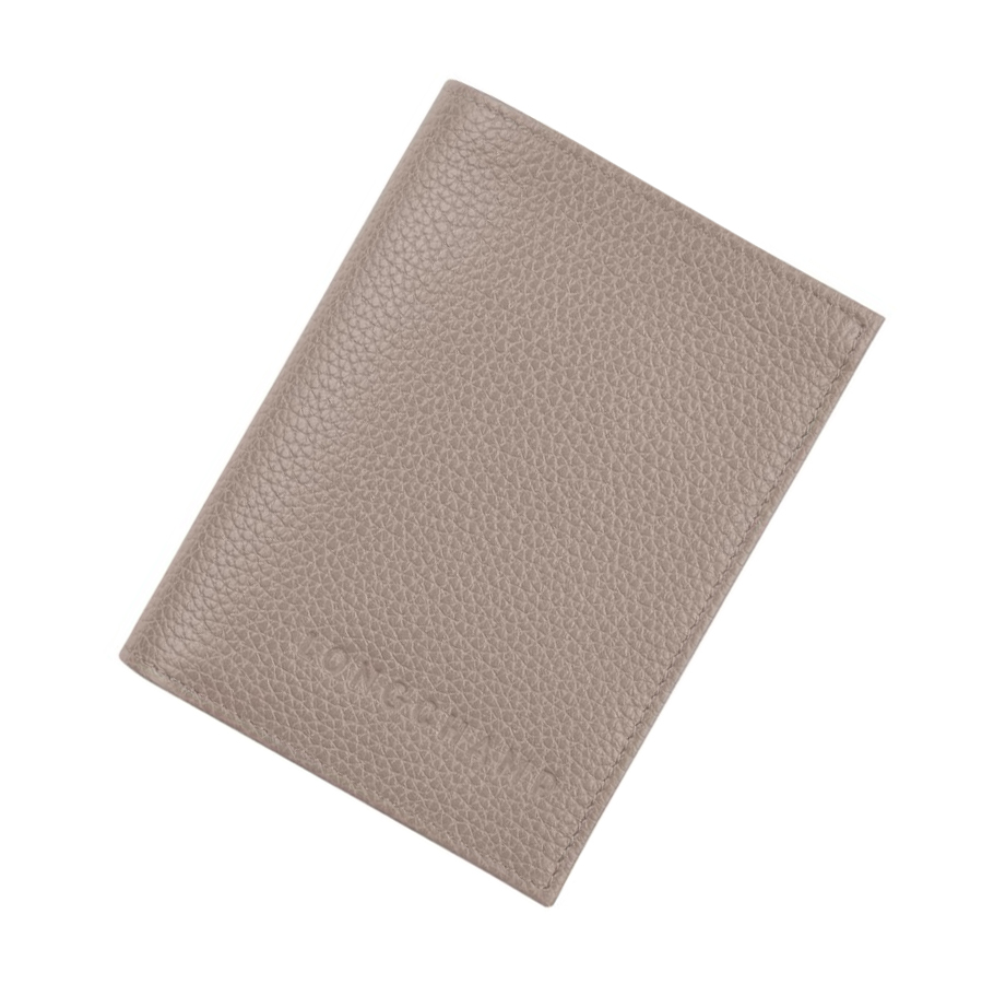 Longchamp Le Foulonné Donna Portacarte Grigie | KAIJ-47560