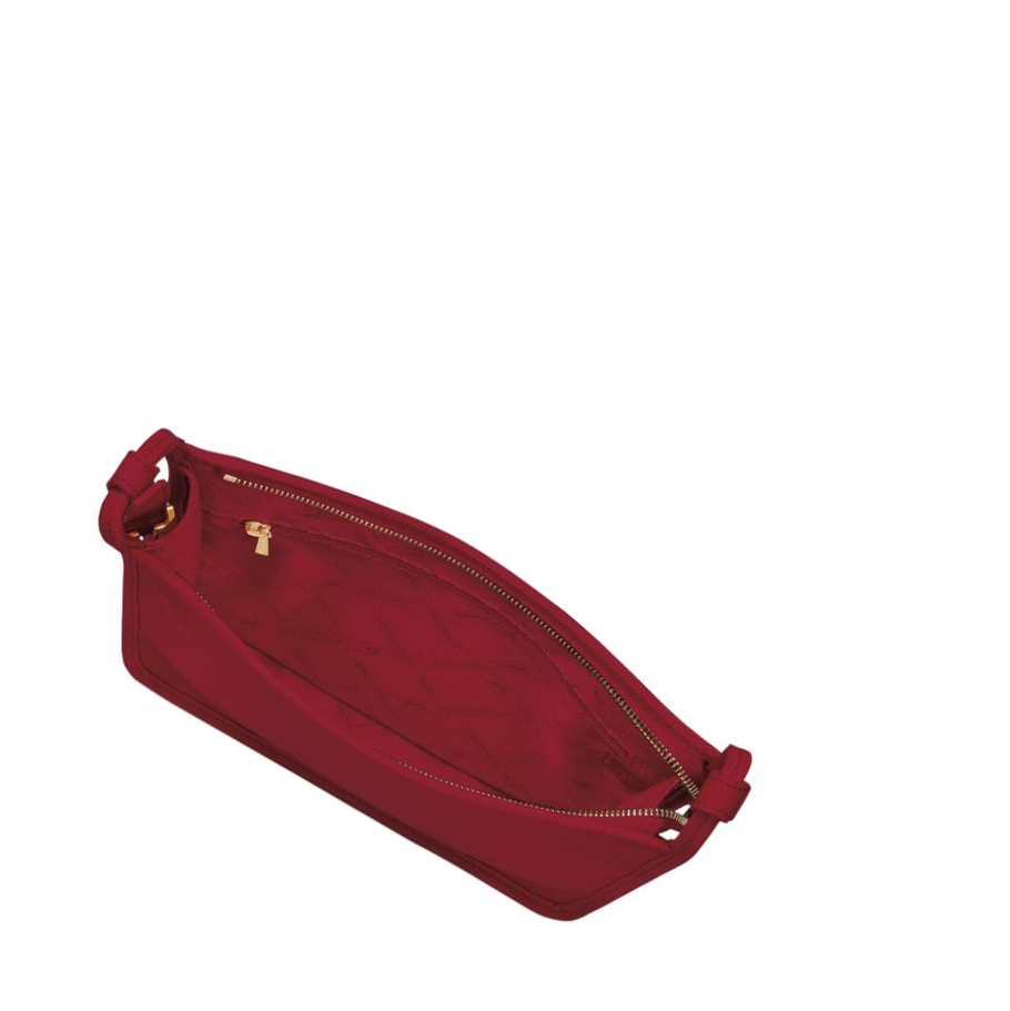 Longchamp Le Foulonné L Donna Borse Crossbody Rosse | RBLH-70834