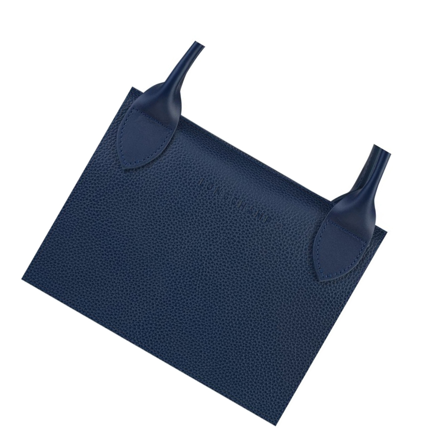 Longchamp Le Foulonné S Donna Valigie Blu Marino | KPEV-36124