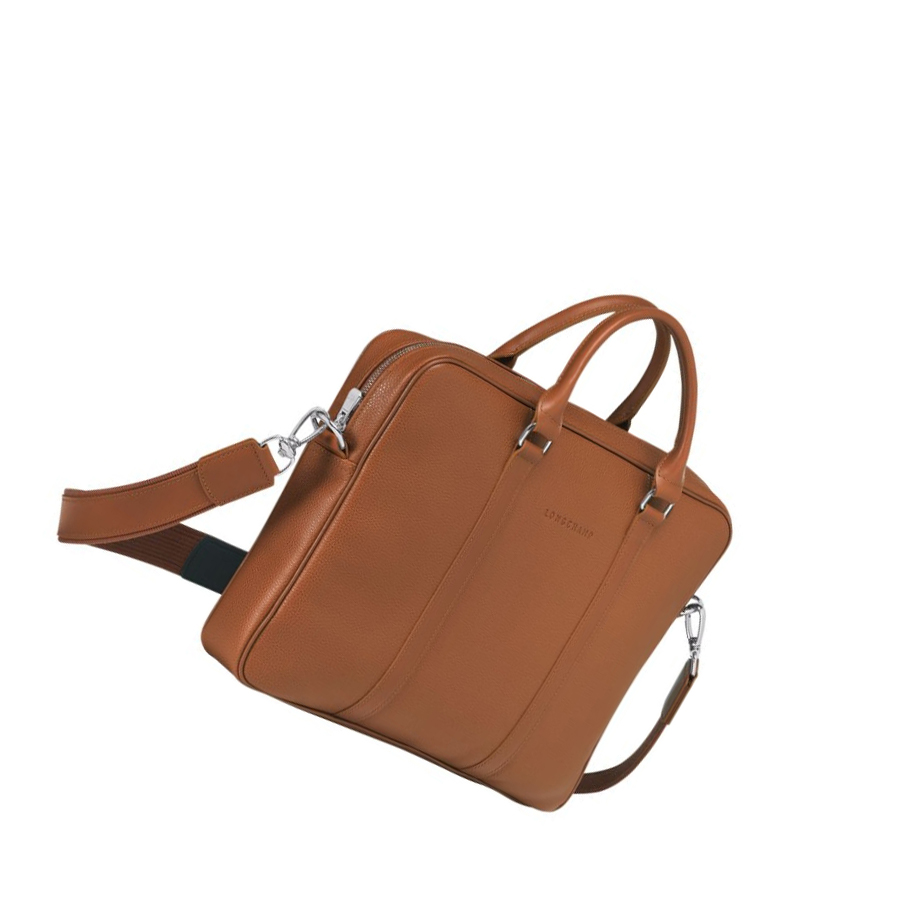 Longchamp Le Foulonné XS Uomo Valigie Marroni | MIQK-60384