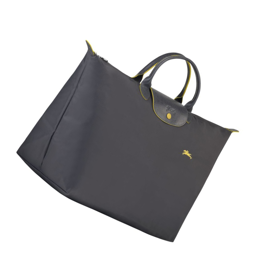 Longchamp Le Pliage Club L Donna Borse Da Viaggio Grigie | AMDB-74086