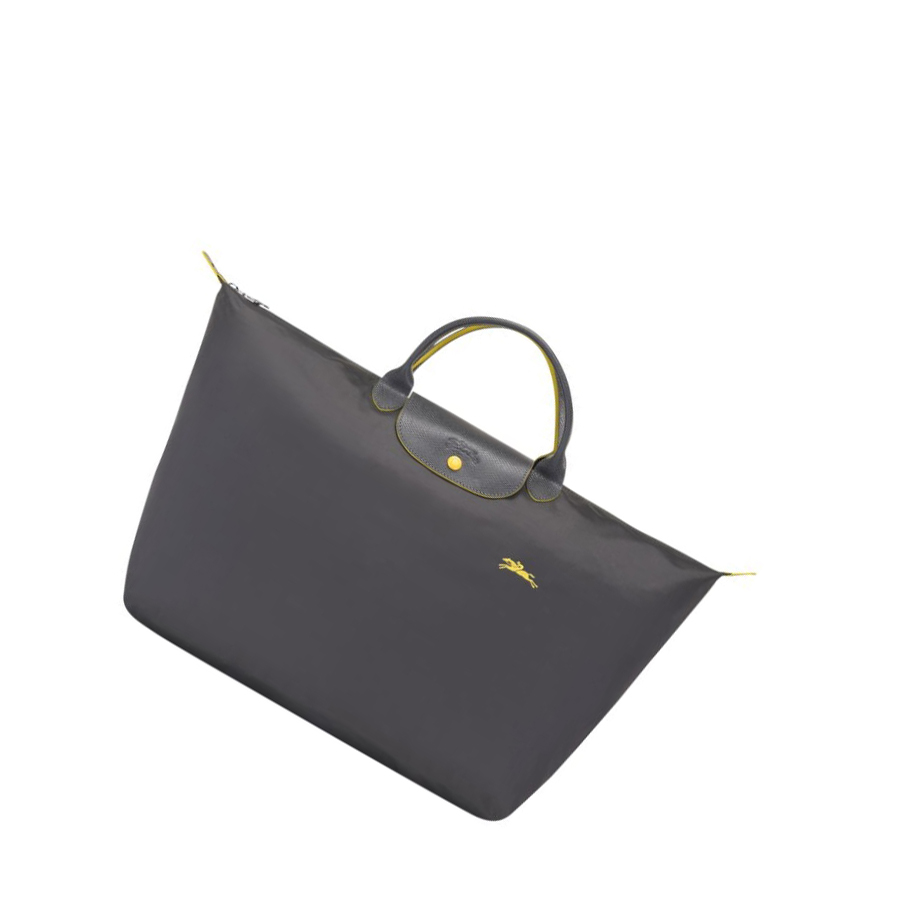 Longchamp Le Pliage Club L Donna Borse Da Viaggio Grigie | AMDB-74086