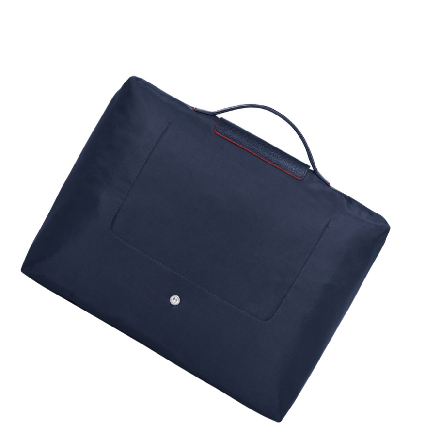 Longchamp Le Pliage Club S Uomo Valigie Blu Marino | YSTK-46179
