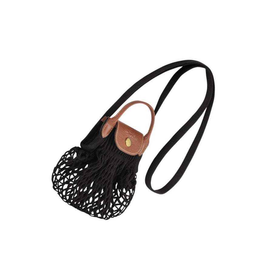 Longchamp Le Pliage Filet XS Donna Borse Crossbody Nere | WTOU-42381