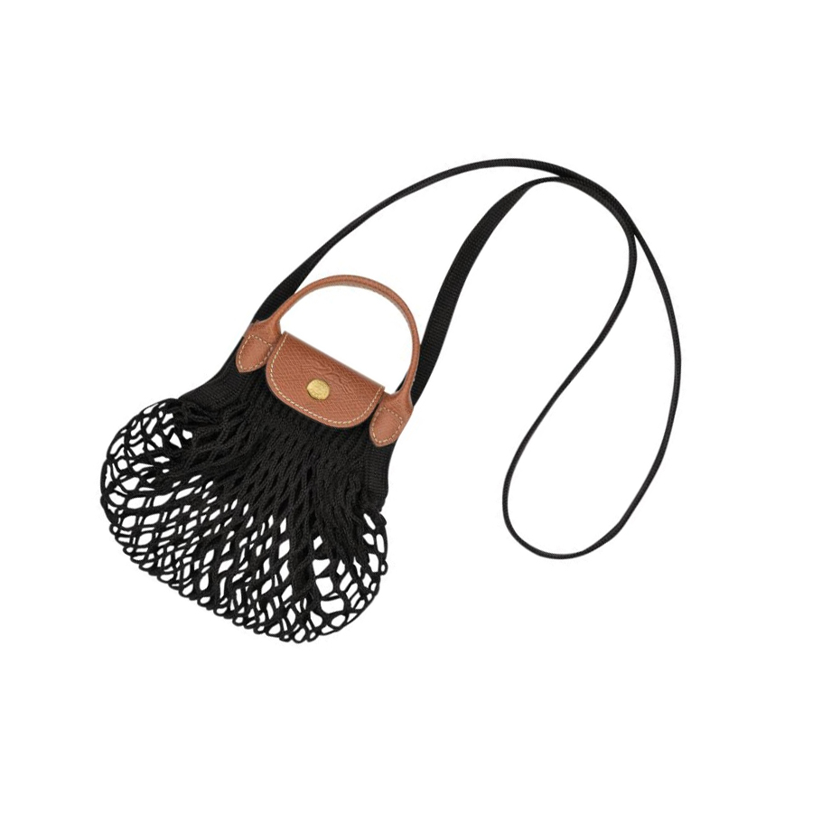 Longchamp Le Pliage Filet XS Donna Borse Crossbody Nere | WTOU-42381
