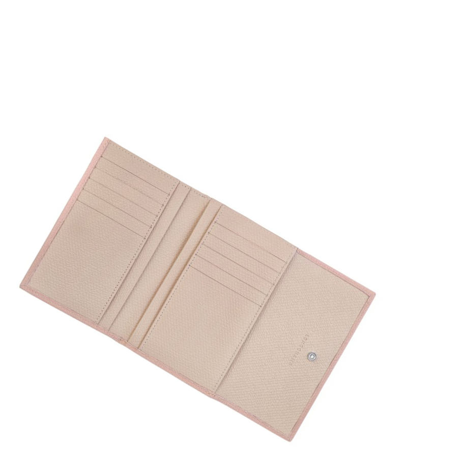 Longchamp Roseau Donna Portafogli Rosa Chiaro | MOEG-34981